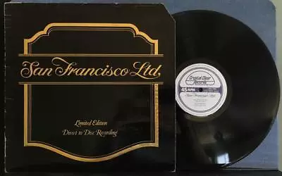 San Francisco Ltd 1976 S/t Lp~nm Lmtd D2d Direct To Disc 45 Rpm Audiophile Ep Lp • $13.50