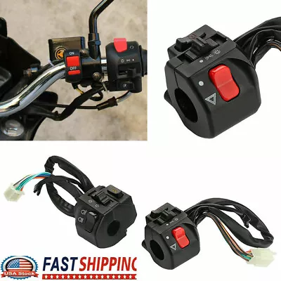 Motorcycle Handlebar Switch Universal Control Headlight Turn Signal Kit 7/8  22m • $14.99