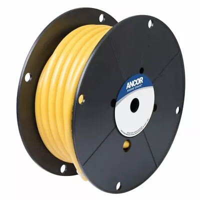 Ancor 113950 Tinned Copper Battery Cable 4 AWG Marine Gauge (19mm2) Yellow • $42