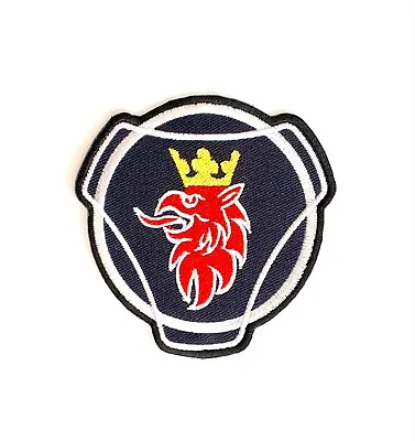 Embroidered Patch - Saab - Automobiles - Motor Company - Scania - NEW - Iron-on • $5.90