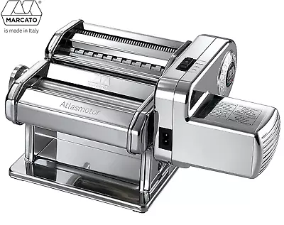 Marcato Atlas Electric Pasta Machine Maker - Silver • $195.07