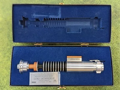 Star Wars Master Replicas Luke ROTJ SW-102 Rare LE Lightsaber • $1999