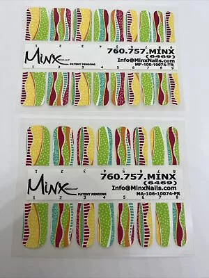Minx Foil Nail Cover Nail Art Sticker Manicure Wraps • $7.25