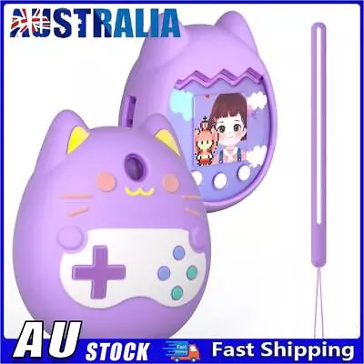 Silicone Protective Case Shockproof With Hand Strap For Tamagotchi Pix (Purple)  • $9.43