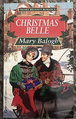 CHRISTMAS BELLE 1994 By MARY BALOGH 1st Print Signet Regency Historical Romance • $39.99