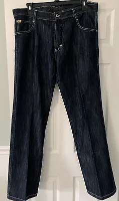 Vintage South Pole 3180 Jeans 40X34 Men’s Black Denim Jeans Baggy Hip Hop • $38