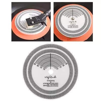 Vinyl Record Tachometer Strobe Disc Phonograph Accessories Vinyl Record For • $11.88