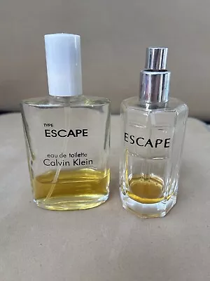 Vintage Calvin Klein Escape Aftershaves X 2 • £25