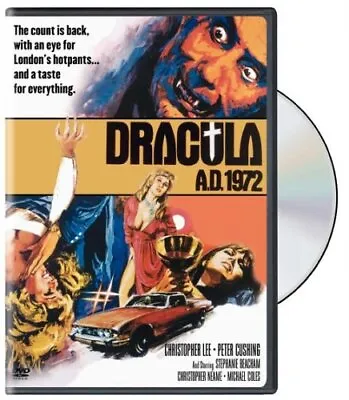 Dracula A.D. 1972 DVD (2005) Christopher Lee Gibson (DIR) Cert 15 Amazing Value • £3.46