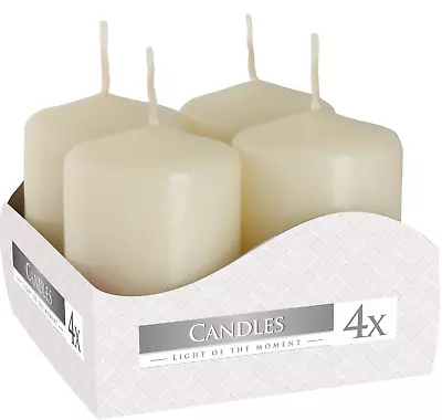 Set Of 4 Votive Candles 10 Colours To Choose From 7 Hours Burning Time • £7.99