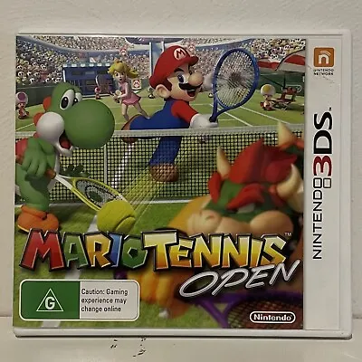 Mario Tennis Open Nintendo 3DS Complete PAL 2012 Sports • $19.99