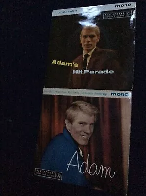 ADAM  FAITH. 2. EPs.  ADAM &  ADAMS HIT PARADE • £5