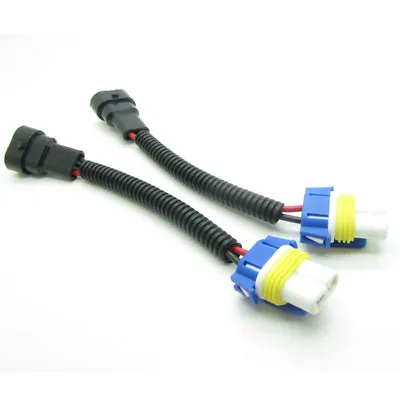 2 X 9006 Male To 9006 Female Socket Converter Cable Harness Connector Adapter • $4.99