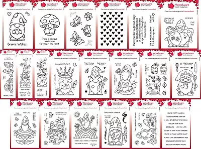 £5.10 • Buy Woodware Gnome Clear Stamps - By Francoise Read - Creative Expression