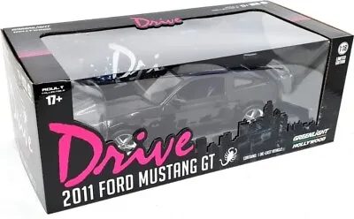 Drive 2011 Ford Mustang GT Black 1:18 Scale Greenlight 13609 • £89.99