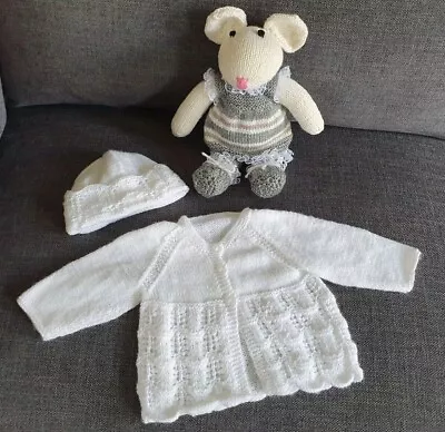 ***Hand Crochet Baby Matinee Set*** • £5.50