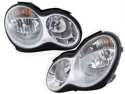 For 2005 -2007 Mercedes Benz C-Class Sedan Head Light Driver Passenger Side PAIR • $191.89