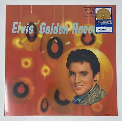 ELVIS “Golden Records” SEALED Colored Vinyl Record Album LP Walmart Exclusive • $29.99