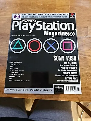 Official UK PlayStation Magazine - March 1998 - Issue 30 • £5