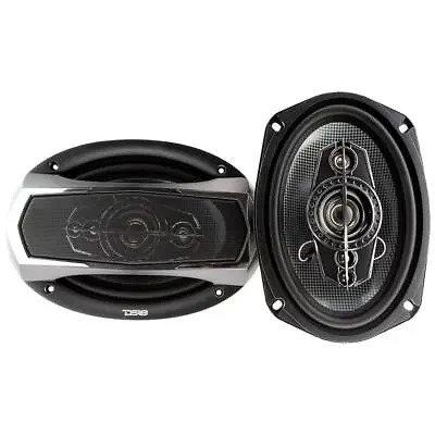 Car Coaxial Speakers 6x9 260w Watt 4Ohm 5 Way DS18 SLC-N69X Pair • £37.90