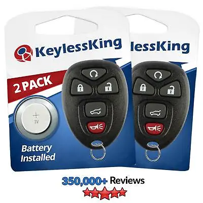 2 New Keyless Entry Replacement Remote Start Control Key Fob For 15913415 • $11.89