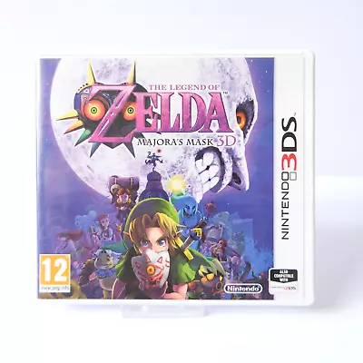 The Legend Of Zelda: Majora's Mask 3D Complete With Manuals For Nintendo 3DS 2DS • £44.95