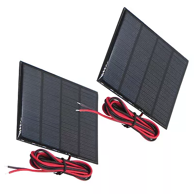 2* Solar Panel Cell Module Epoxy Charger For Charging Cellphones DC Batteries G • $18.52