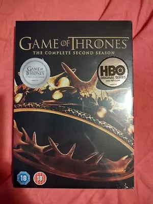 Game Of Thrones Season 2 DVD Box Set - New And Sealed • £4.99