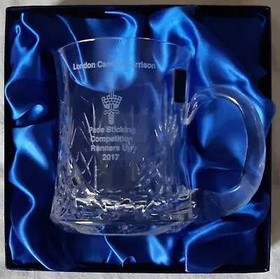 London Central Garrison-pace Stick Competition Runners Up 2017-crystal Tankard • £0.99