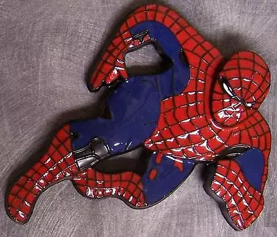 Pewter Belt Buckle Cartoon Superhero Spiderman NEW • $19.99