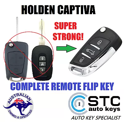 Holden Captiva Complete Remote Flip Key Fob 2006 - 2015 • $46