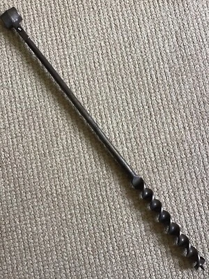 £26.99 • Buy Vintage T Handle Auger - Barrel Eye Or Scotch Eye Auger  - Ex MOD - 1”