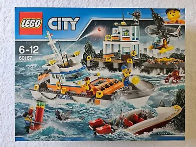 Lego City Coast Guard HQ– 60167– Retired - BNIB – Boat- Helicopter- Speedboat • $174.99