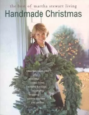 Handmade Christmas : Martha Stewart Living - Paperback By Stewart Martha - GOOD • $4.98