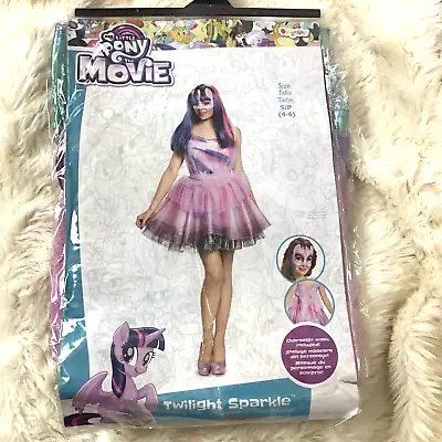 Twilight Sparkle My Little Pony The Movie Halloween Costume Adult S/P 4-6 Women  • $18.19