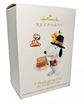 HALLMARK - 2012 - KEEPSAKE - A Thanksgiving Feast - The PEANUTS Gang • $25.99