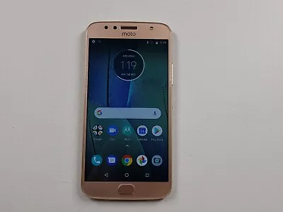 Motorola Moto G5s Plus (XT1806) 32GB - Gold (GSM Unlocked) Smartphone T9025 • $44.99