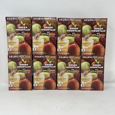Green Mountain Hot Apple Cider Keurig K-Cup Pods 48 Ct Best By 7/2019 • $47.99