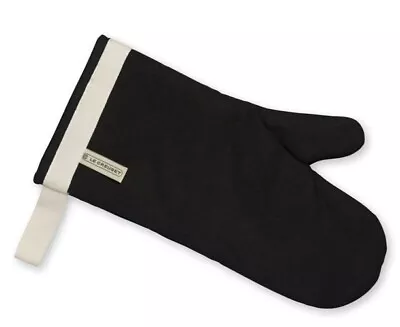 Le Creuset Oven 14” Mitt / Oven Glove Stain Resistant - Black • £39.99