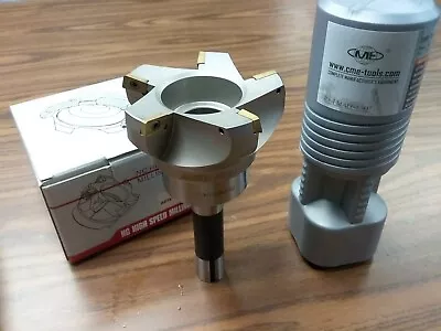 4  75 Degree Indexable Face Shell Mill Milling Cutter R8 APKT #506-75AP-40 • $158