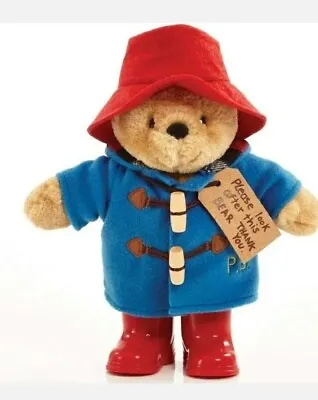 Official Classic Paddington With Wellington Boots Cuddly Toy Teddy IN HAND #3 • £29.99