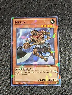 Yu-Gi-Oh! Mezuki BP03-EN046 1st Edition Shatterfoil NM • $3.25