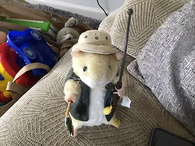 Vintage ‘Fly Guy’ Gemmy Singing & Dancing Fisherman Hamster Rare • £49.99