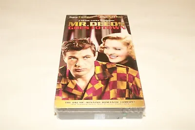 MR. DEEDS GOES TO TOWN - Gary Cooper VHS SEALED • $8.99