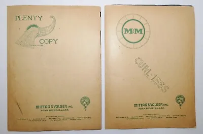 Vintage M & M Curl-less And Plenty Copy Typewriter Carbon Paper • $6