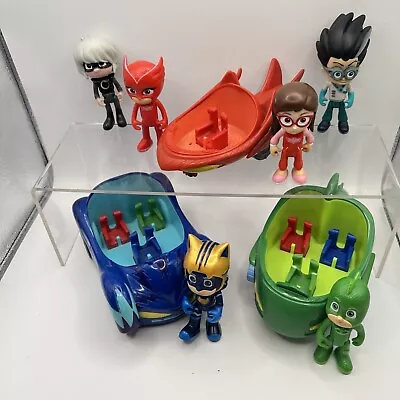 PJ Masks Toy Lot Figures And Vehicles • $10.80