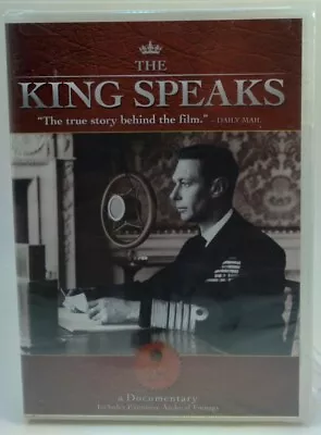 The King Speaks (DVD 2011 Widescreen) New & Sealed! • $6.67