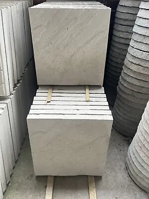 •New• Concrete Riven Garden Paving Flags / Slabs - 450x450 • £4.50