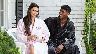 Wrapped In A Cloud Womens Bathrobe - 8 Colors - Monogram It! • $109