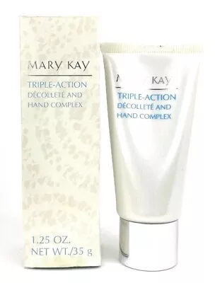 Mary Kay Triple-action DÉcolletÉ & Hand Complex~nib~retired~vintage~discontinued • $10.20